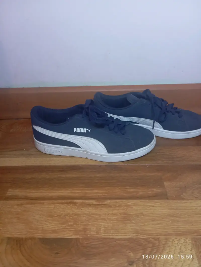 Zapatillas deportivas Puma azul marino talla 37