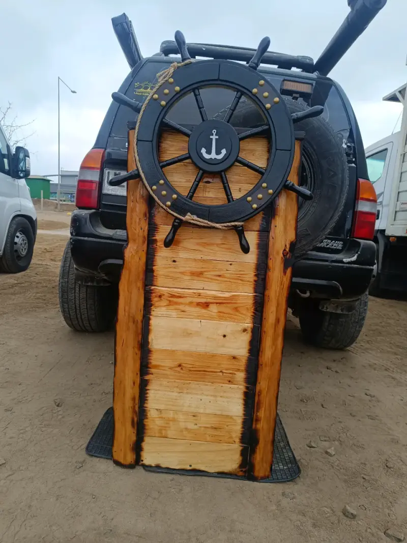 Soportes de madera para macetas decorativas - 3