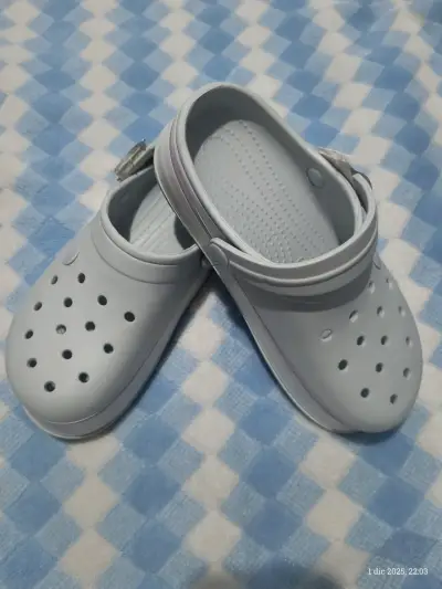 Zuecos Unisex Talla 37 Color Gris - miniatura 3