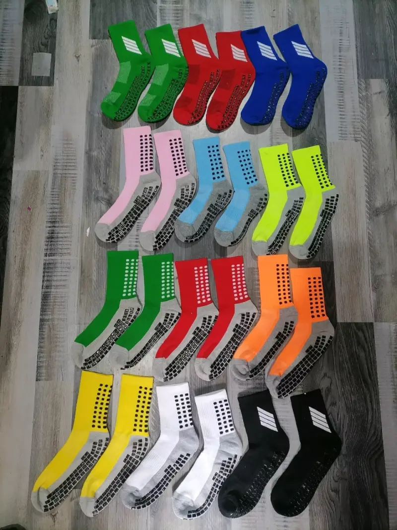 Calcetines deportivos antideslizantes multicolor - 1