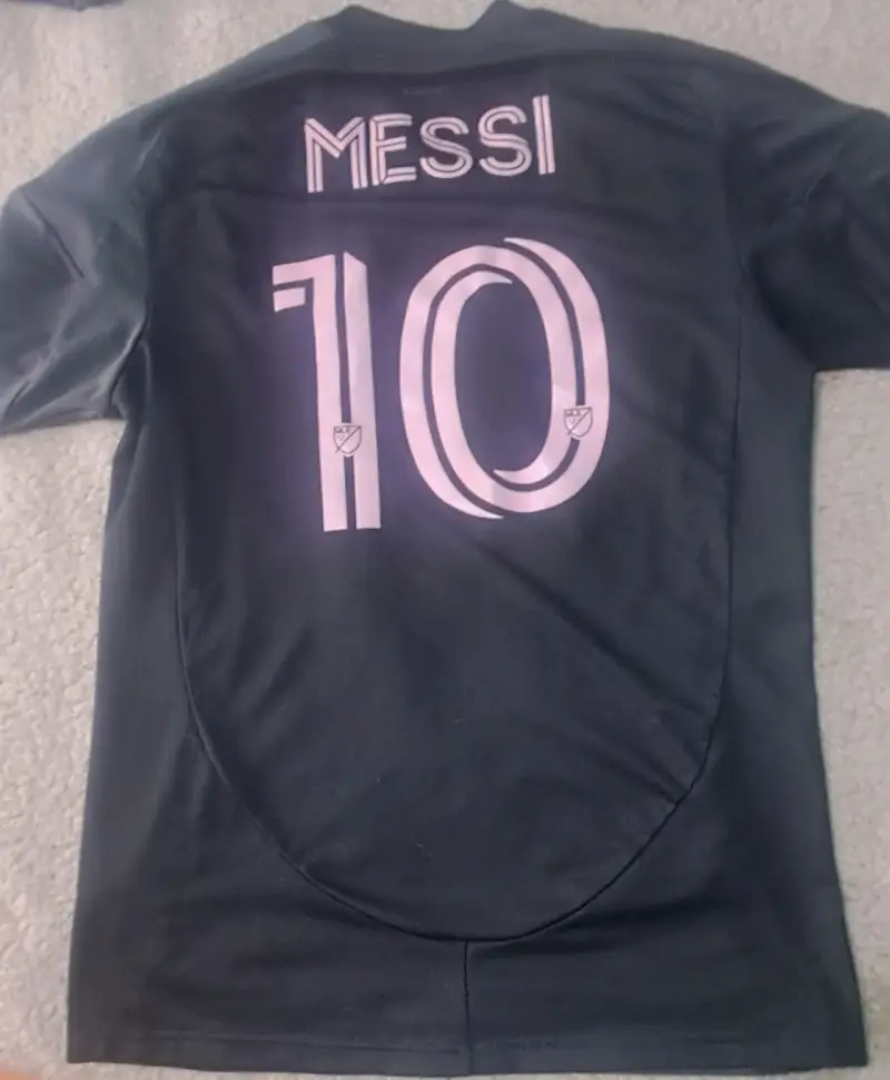 Camiseta Inter Miami Messi 10 Negra talla m - 2