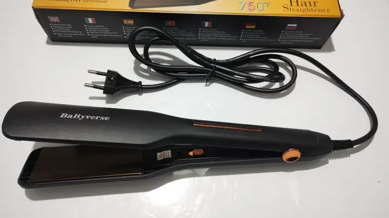 Plancha de Pelo Profesional BaByverse 750°F - 2