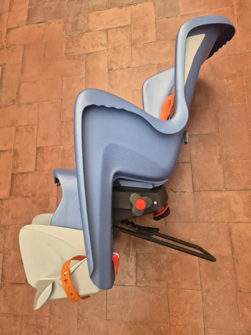 Silla de bicicleta para niño Polisport azul - 3