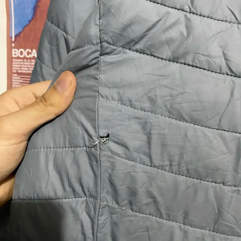 Chaqueta Columbia azul con capucha - 3