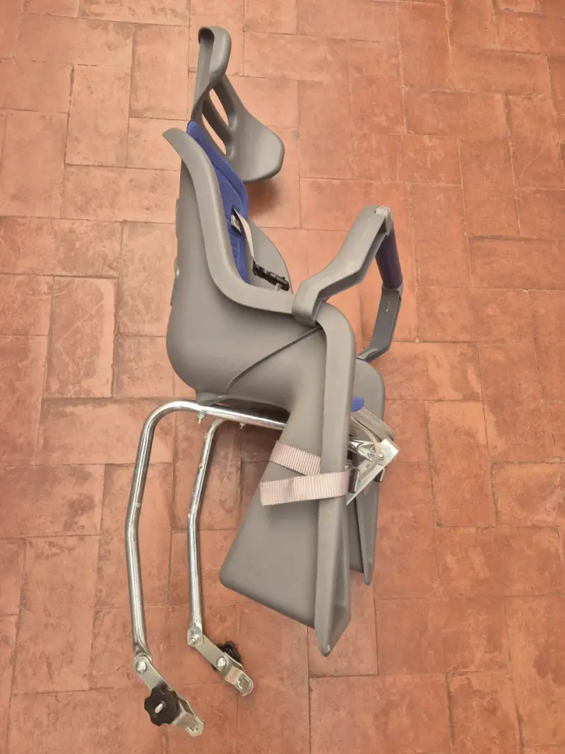 Silla de bicicleta para niños con soporte - 2