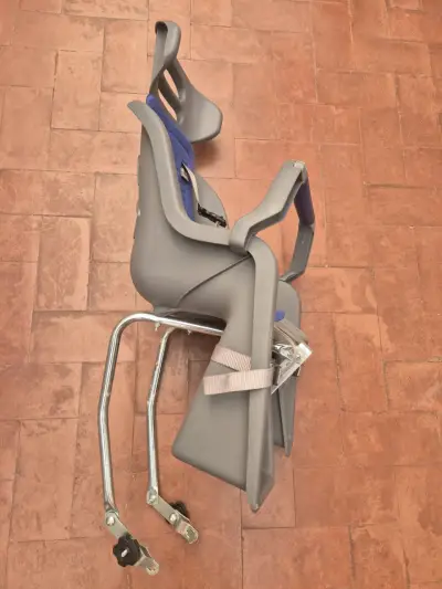 Silla de bicicleta para niños con soporte - miniatura 2