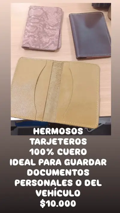 Neceser de cuero para hombre y mujer - miniatura 6