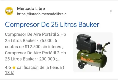 Compresor para pintar - miniatura 1