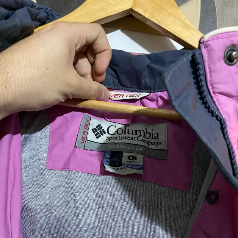 Chaqueta Columbia Vertex impermeable morada - 4