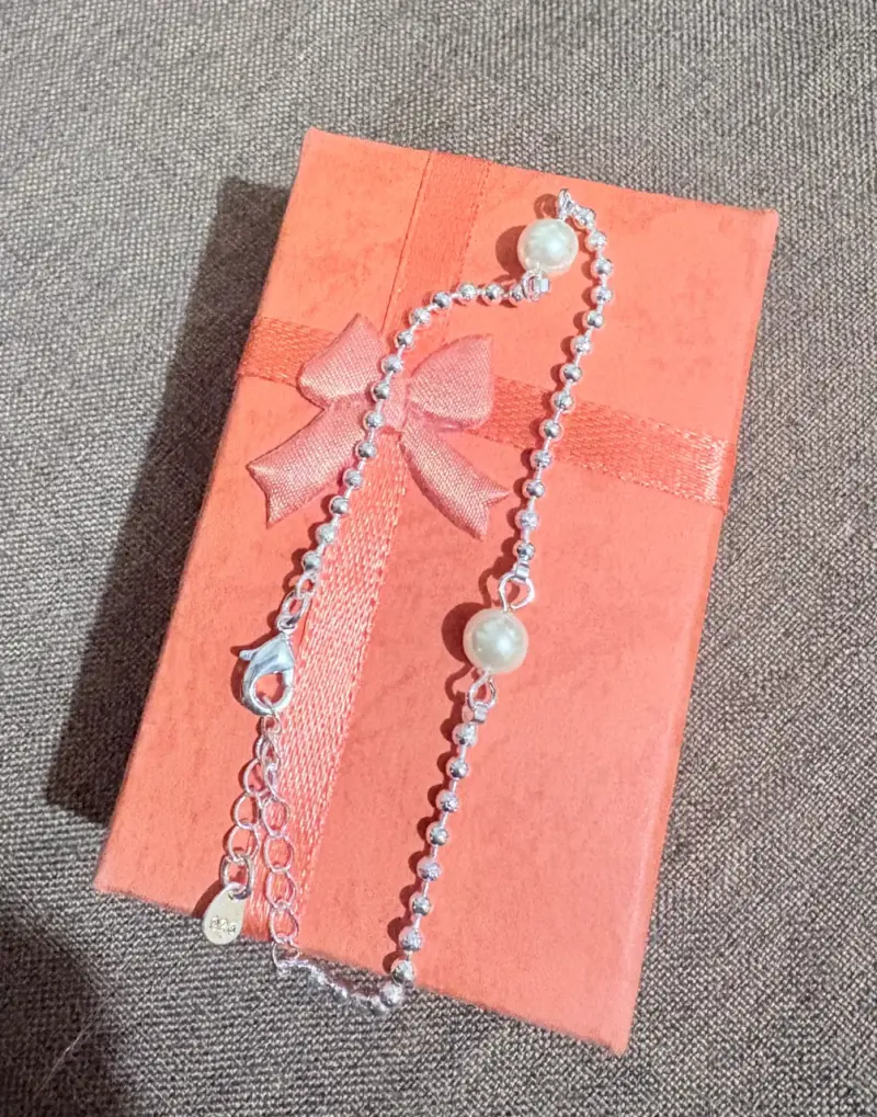 Set de Collares y Pulseras de Plata con Caja de Regalo - 3