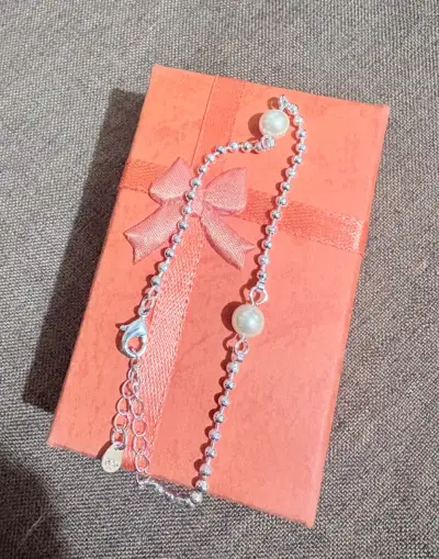 Set de Collares y Pulseras de Plata con Caja de Regalo - miniatura 3