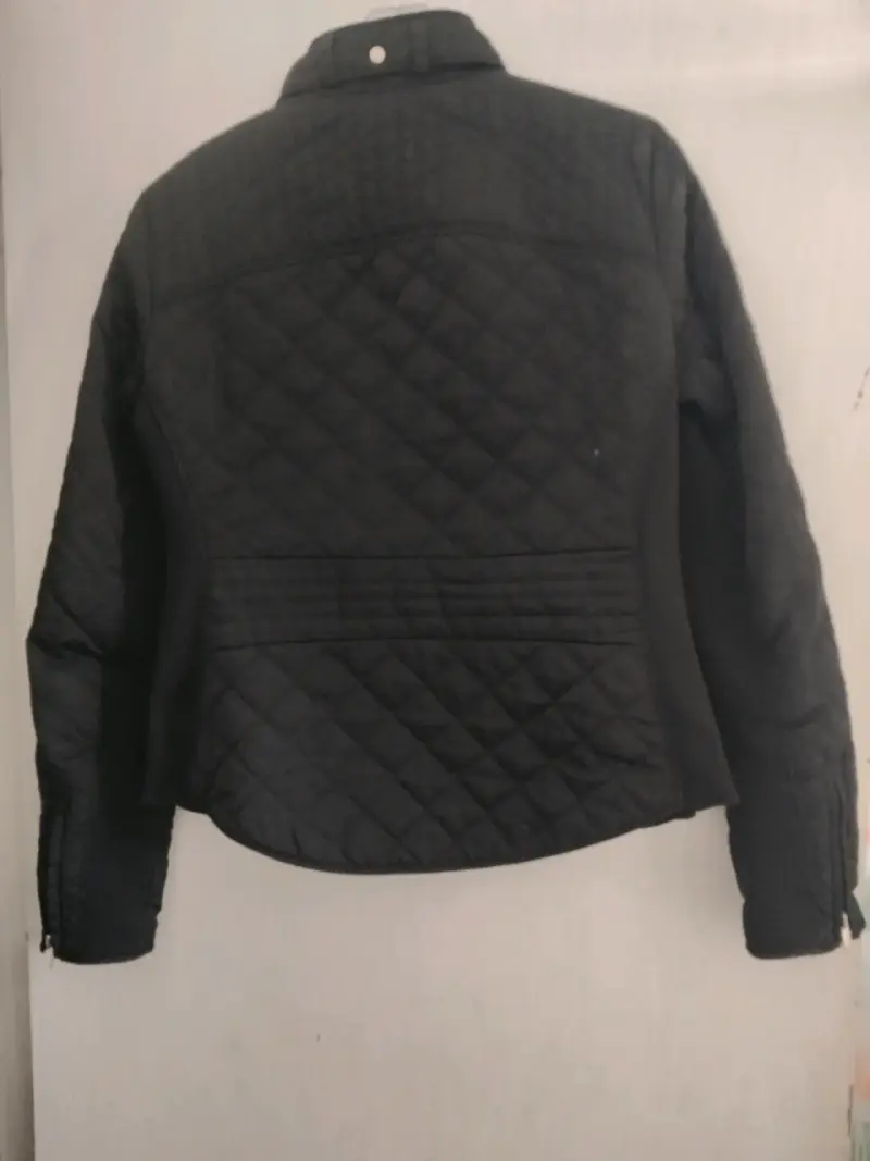 Chaqueta acolchada negra para mujer Zara - 2