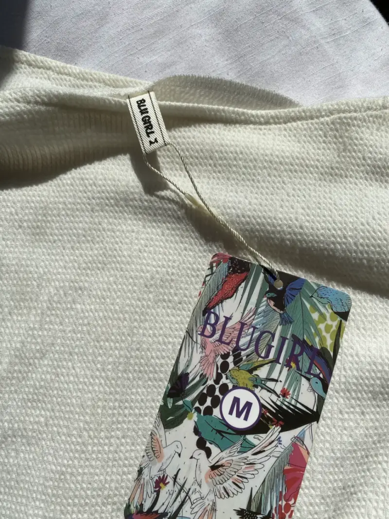 Polera Blanca Blugirl Talla M - 2