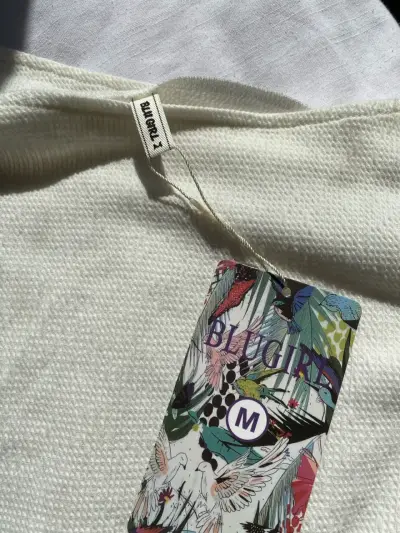Polera Blanca Blugirl Talla M - miniatura 2