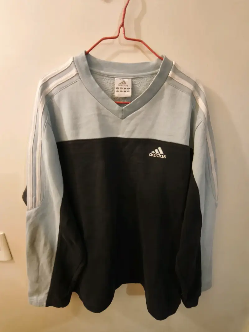 Polerón Adidas bicolor para hombre ☁️