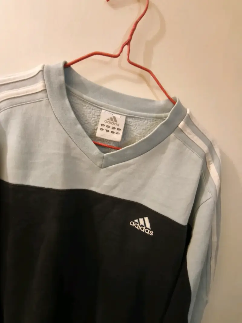 Polerón Adidas bicolor para hombre ☁️ - 2