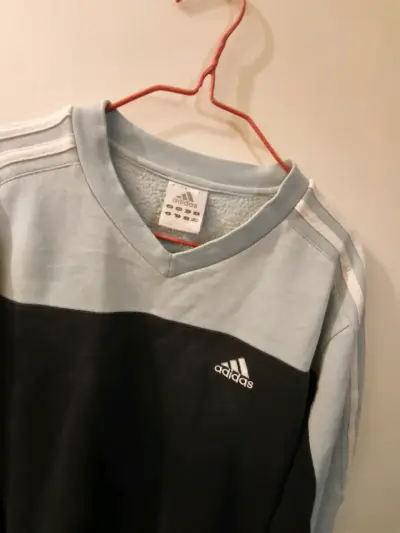 Polerón Adidas bicolor para hombre ☁️ - miniatura 2