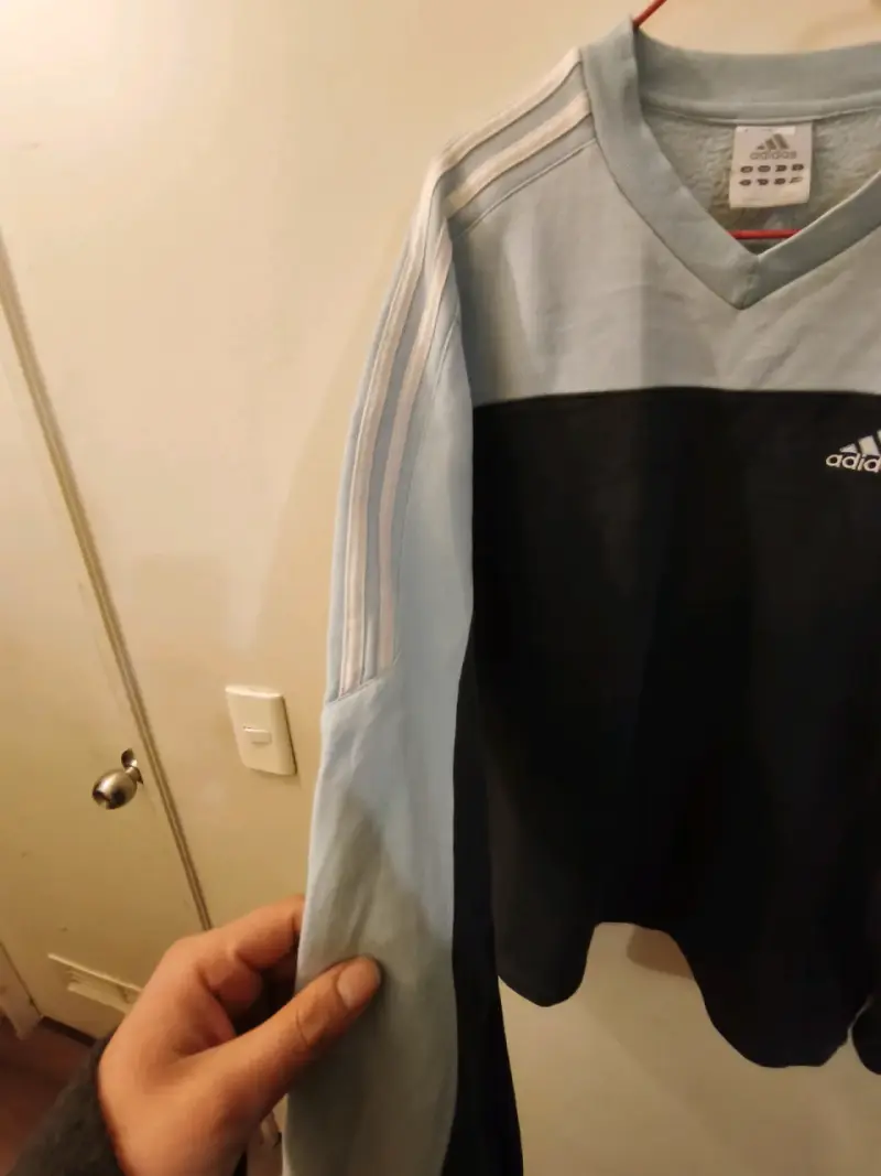Polerón Adidas bicolor para hombre ☁️ - 3
