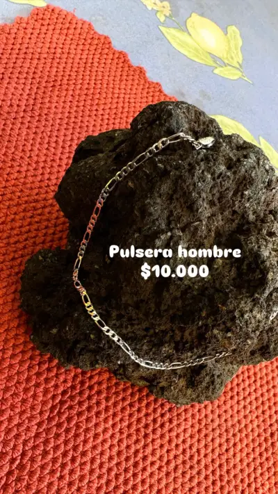 Pulsera de Hombre en Plata - miniatura 1