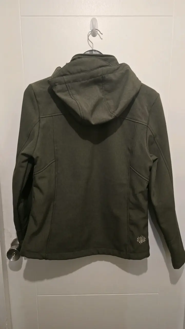 Chaqueta verde oliva Lippi con capucha - 3