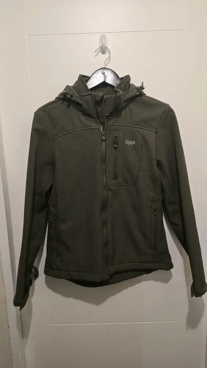 Chaqueta verde oliva Lippi con capucha - 4
