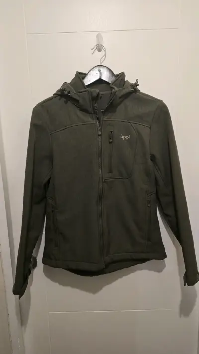 Chaqueta verde oliva Lippi con capucha - miniatura 4
