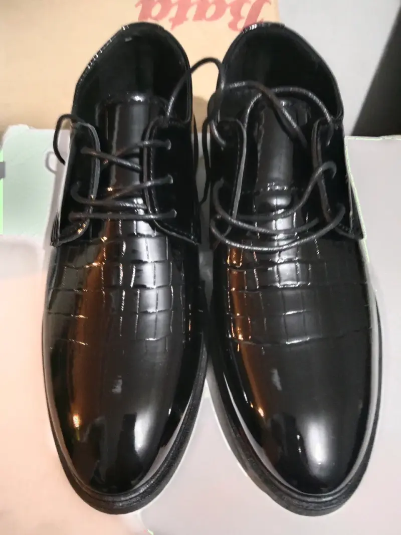 Zapatos de vestir negros para hombre de shein - 2