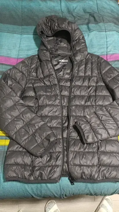 Chaqueta acolchada negra Fiorucci Warm - miniatura 1