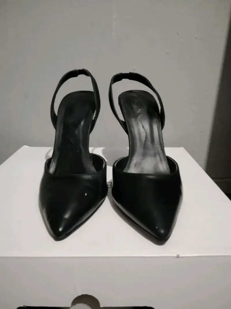Zapatos de Tacón Negro Elegantes - 2