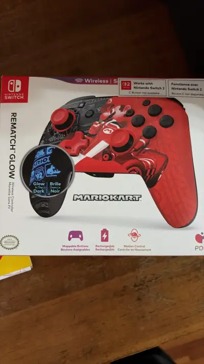 Control inalámbrico Mario Kart para Nintendo Switch - miniatura 1