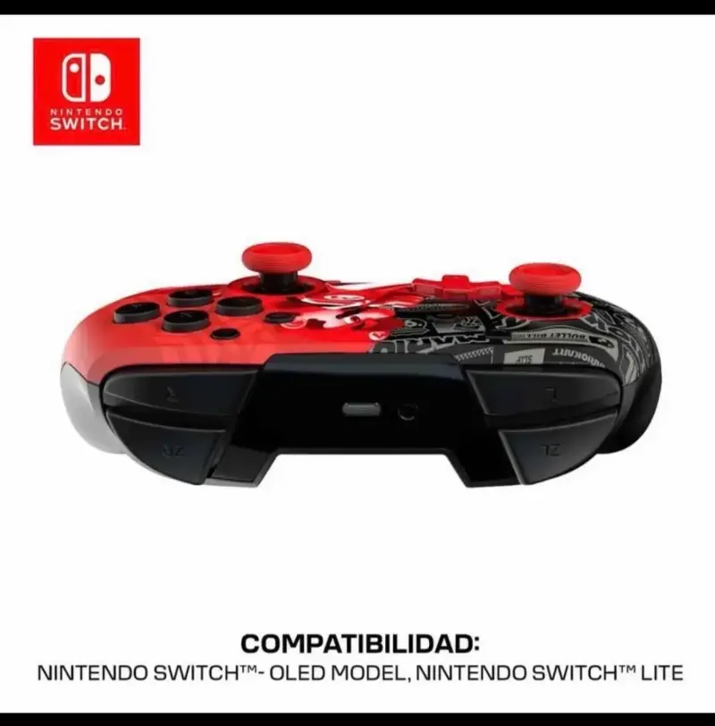 Control inalámbrico Mario Kart para Nintendo Switch - 2