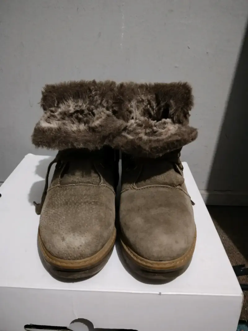 Botas de invierno con forro de piel sintética - 1