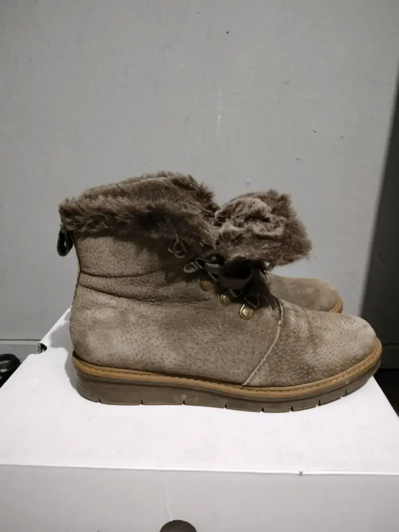 Botas de invierno con forro de piel sintética - 2