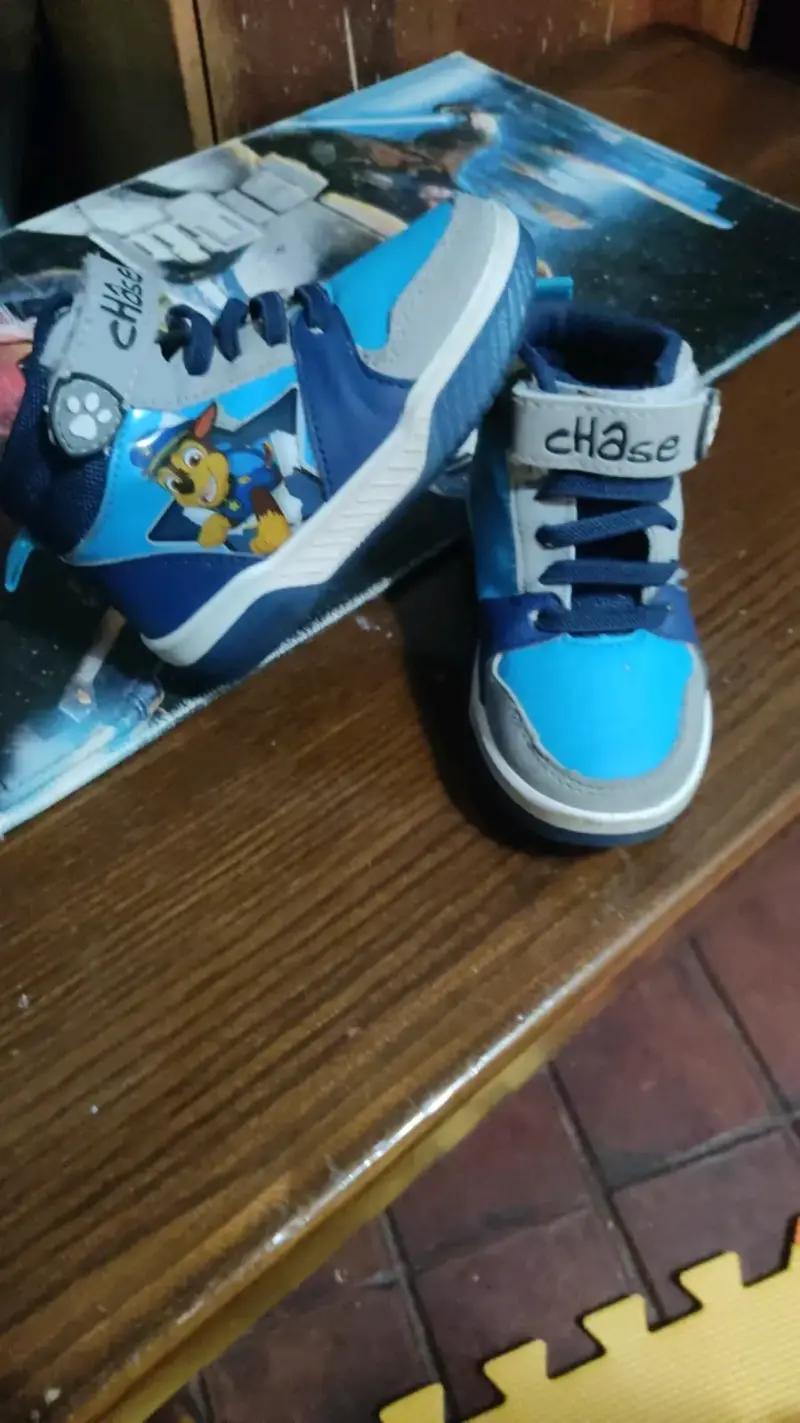 Zapatillas infantiles Paw Patrol Chase azul - 2