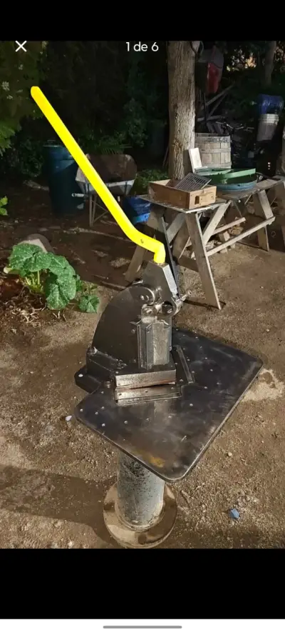 Troqueladora metal - miniatura 3
