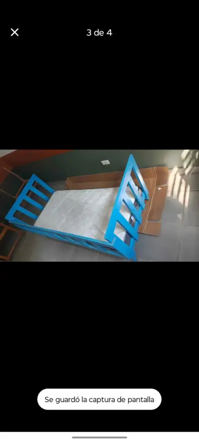 Cuna, cama, de transición, bebé. - miniatura 3