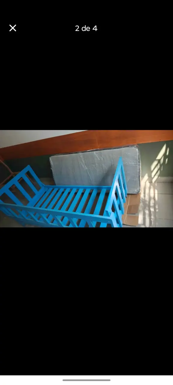 Cuna, cama, de transición, bebé. - 4