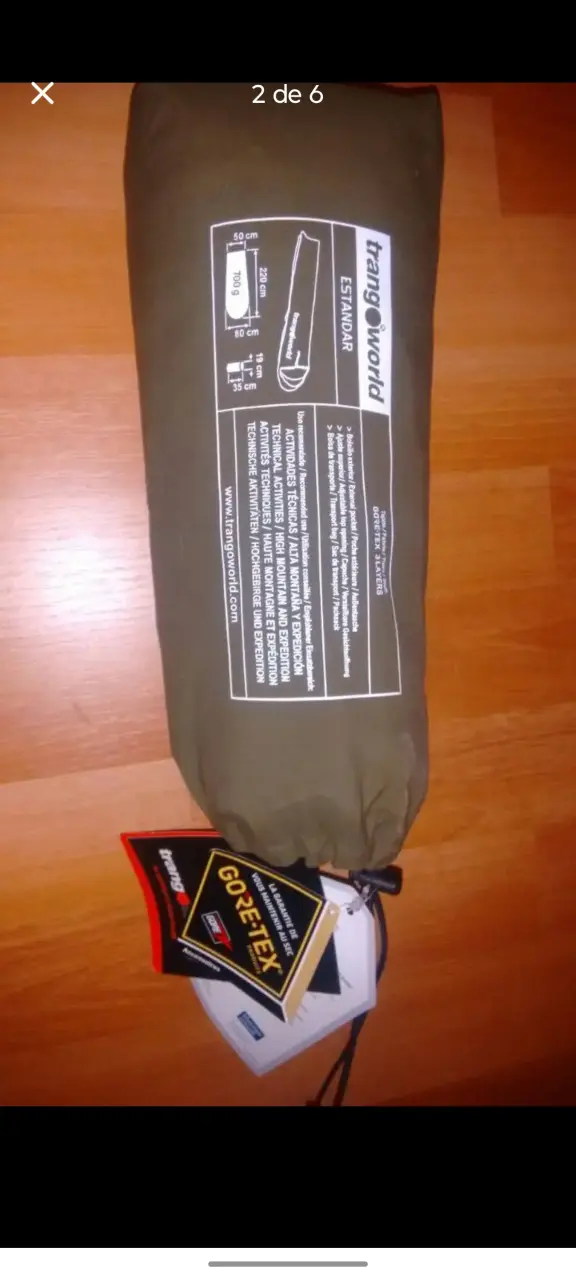 Vivac, bivy, TrangoWorld Gore-Tex Verde - 5