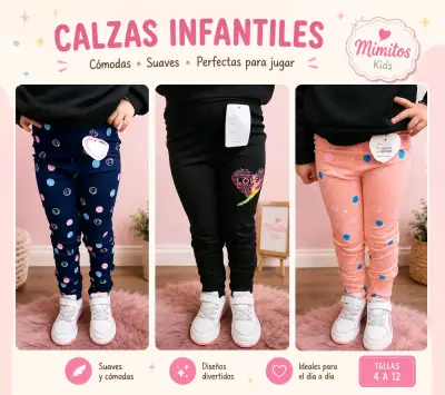 Calzas infantiles 3x$5000 - miniatura 1