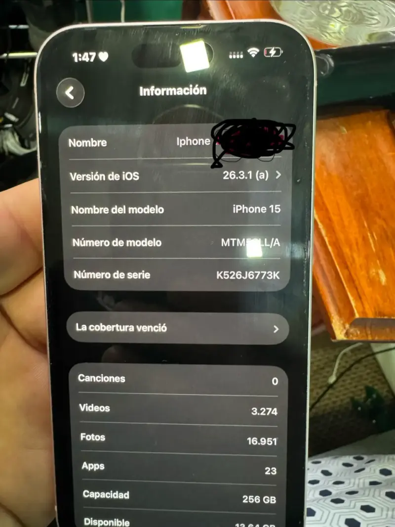 iPhone 15 rosado - 1