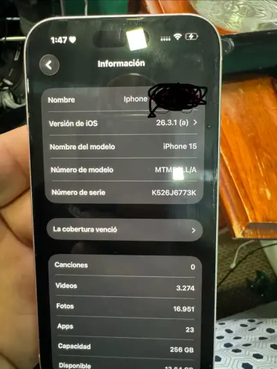 iPhone 15 rosado - miniatura 1