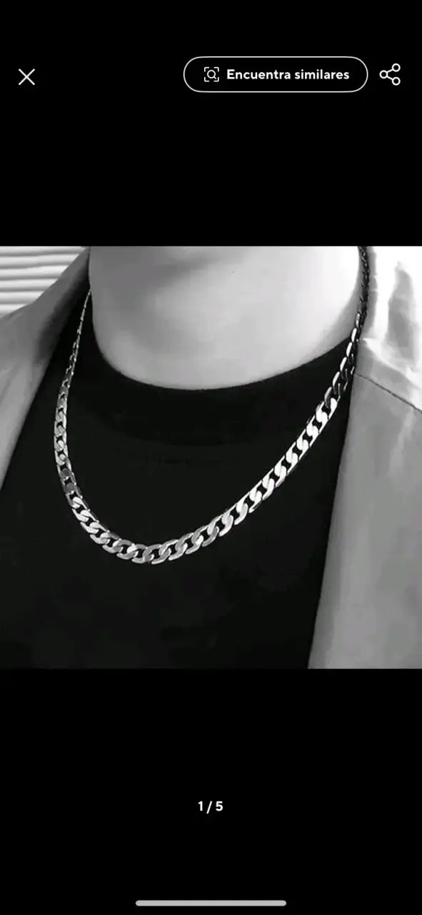 Cadena de plata 925 para hombre gruesa - 2