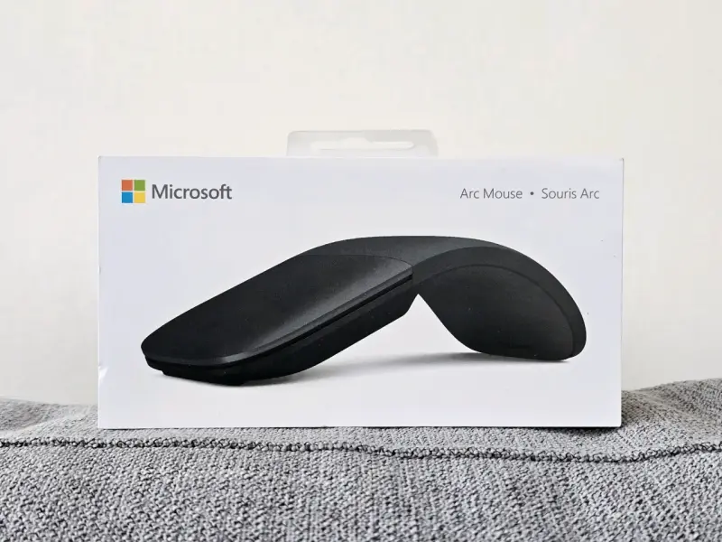 Mouse Microsoft Arc Inalámbrico Negro