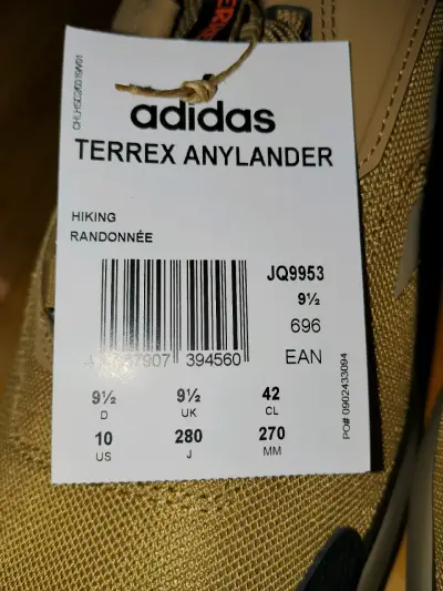 Zapatillas  Adidas Terrex Anylander beige - miniatura 3