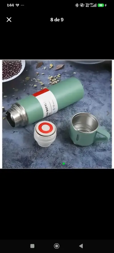 Set de Termo y Tazas de Acero Inoxidable - miniatura 5