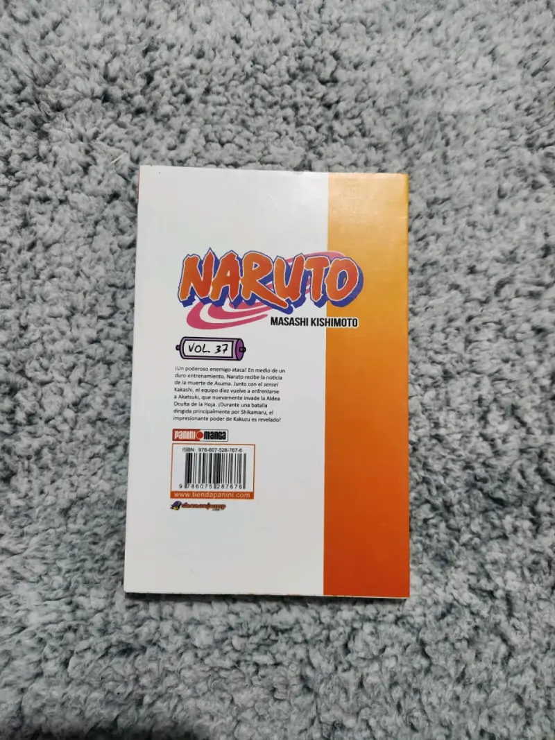 Manga Naruto Vol. 36 y 37 - 6
