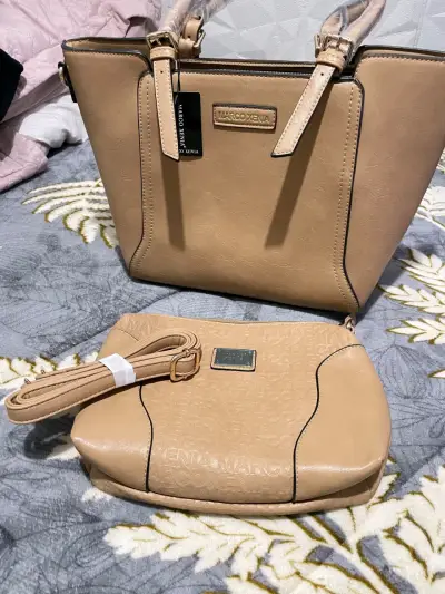 Set de carteras beige Marco Xenia - miniatura 1