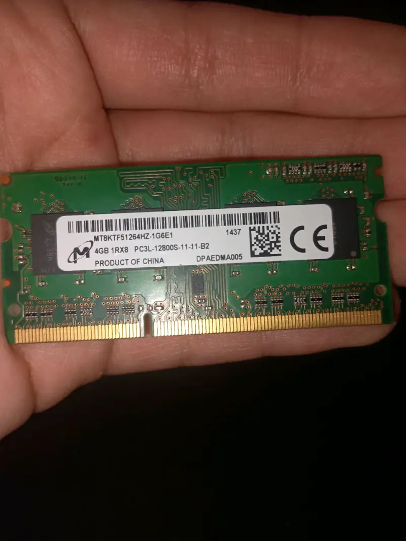 OFERTA DOS Memoria RAM 4GB DDR3 para laptop 1600HM - 4
