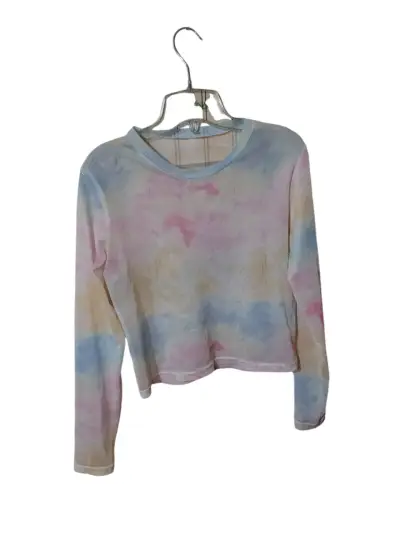 Polera manga larga tie-dye multicolor - miniatura 2