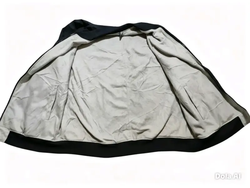Chaqueta bomber gris para hombre - 2